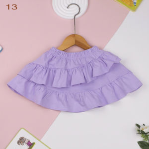 Chân váy 2 tầng Kiteny cho bé gái từ 13 đến 33kg chất liệu cotton khô thoáng mềm mịn