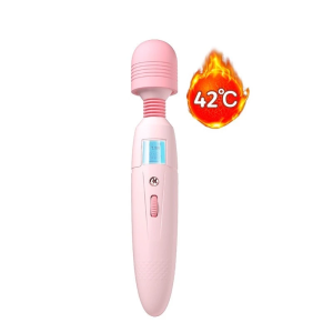 【 COD Shipping from Thailand 】 Popular New Fashionable Warm Display Control Handheld Pen Massager Shoulder Neck and Neck Massager Muscle Relaxation Massage Gun Multi functional Portable 10 Step Adjustable Massage Tool
