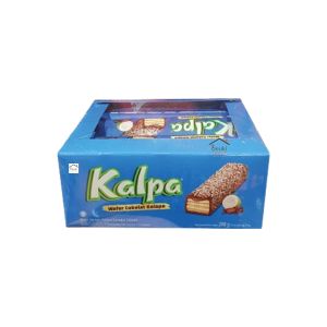 Wafer Kalpa dari Mayora Wafer Lapis Cokelat dengan Taburan Kelapa