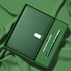 A5/A6 Business Simple Notebook Agenda Organizer Daily Plan with Signature Pen Gift box set Travel Office Notepad Schedule Journal