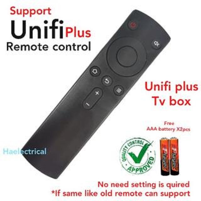unifi plus tv box remote control Lazada