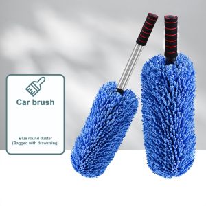 【SG】VIVA Car Wash Mop  Microfiber Car Wax Brush  Scratch-Free Soft Chenille Car Duster  Washable Car Cleaning Mop