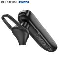 Borofone Bc36 Work Wireless Car Bluetooth 5.0 Hands free Phone with Microphone Sports Music Call Earphones Suitable for iPhone, Xiaomi, Samsung Full Smartphones Universal. 
