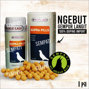 SEMPATI Ideal Pills Pil Versele Laga Vitamin Doping Jamu Burung Merpati Dara Lomba Kolongan Balap Pos Tomprang Ideal Pils Pil Merpati