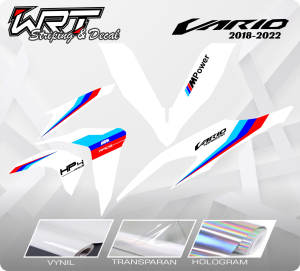 Striping Vario New-Stiker Decal Vario 125/150 All New Facelift 2018-2022 Livery BMW v2