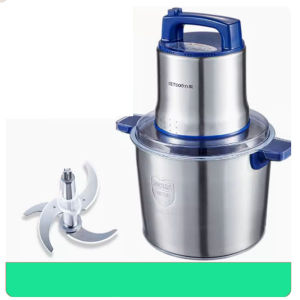 8L electric meat grinder Commercial household electric stainless steel meat grinder Kitchen broken meat processing machine