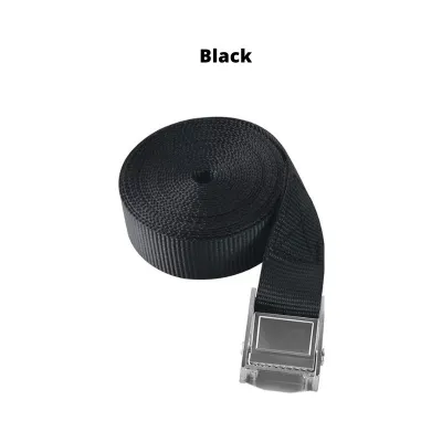 {SG} Car Buckle Tie-Down Belt Lashing Strap 5M Length Cargo Strap Heavy Duty Adjustable Retaining Short Straps