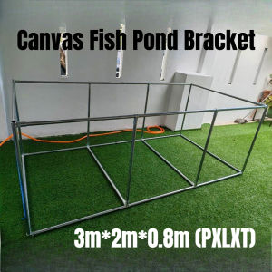 Kolam Kanvas Ikan Heavy Duty Canvas Fish Pond Fish Tank Nylon Canvas Pool Aquarium Canvas Pond For Shrimp Fish