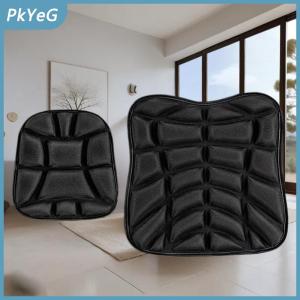 PkYeG 2PCS 3D Comfort Gel Cushion Fit For Seat Breathable Universal Shock Absorbing Fit For Seat Cover Motorcycle Fit For Seat Pad
