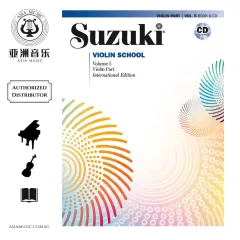 AUTHORIZED DISTRIBUTOR - ALFRED MUSIC - SUZUKI VIOLIN SCHOOL
