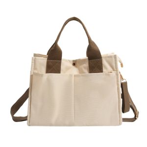 PENGY Large Capacity Mommy Bag Adjustable Shoulder Strap Korean Style Diaper Bag Fashion Casual Tote Bag Street