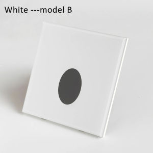 Stair Radar Light Recessed Wall Lamp Motion Sensor Step Spotlights Indoor Staircase Nightlight for Corridor Bedroom White