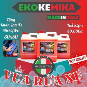 Dung Dịch Rửa Xe Bọt Tuyết Có Chạm Bio Foam Active 5L Ekokemika Siêu Đậm Đặc Nhiều Bọt Xe Sạch Bóng Vuadienmay
