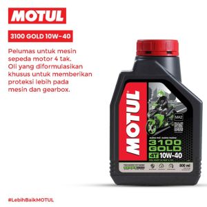 OLI MOTUL 3100 GOLD 4T 10W-40 08 LITER