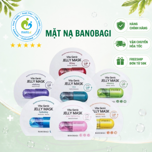 Mặt Nạ Banobagi Vita Genic Jelly Mask Hàn Quốc Dưỡng Da cấp ẩm dưỡng trắng cung cấp Vitamin cho da