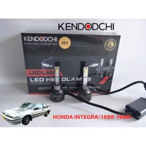 🔥READY STOCK🔥KENDODCHI 2Pcs H1 LED Car Headlight FOR HONDA INTERGRA(1986-1989)  product by Malaysia