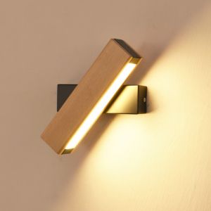 Nordic simple Wooden LED Wall Lamp Modern Adjustable Lighting restaurant lightFast shipping