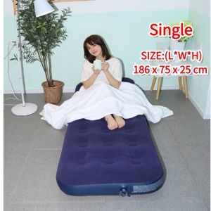 [Clearance sale]Inflatable Air Beds 6 Sizes to Choose Inflatable Travel Air Camping Beds Fast Inflating Convenient storage