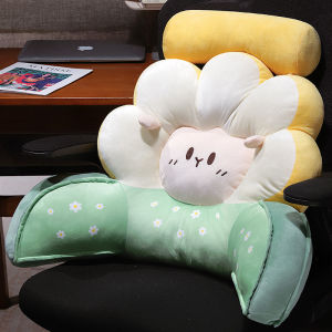 New Flower Animal Waist Bedside Soft Bag Large Backrest Office Chair Pillow Large Size Futon Cushions Pillows for Bedroom Home h260820