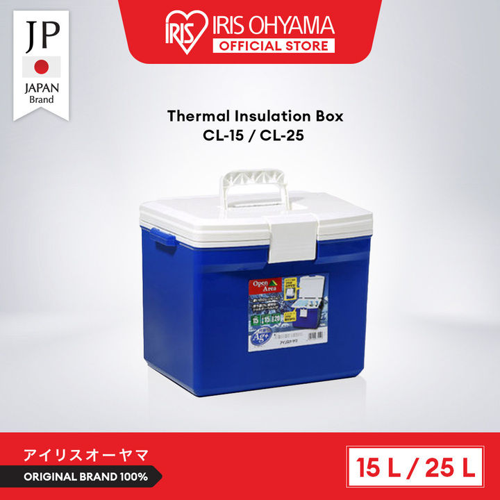 IRIS OHYAMA Portable Cooler Box, Camping Box, Fishing Box, Outdoor ...