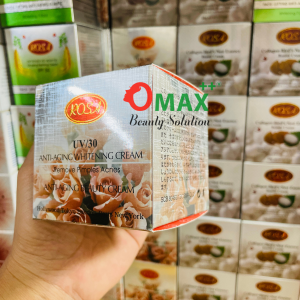 Kem ROSA Lão Hóa UV/30 ANTI-AGING WHITENING CREAM 20G - Chống Lão Hóa - Giảm Nhăn - Trắng Da - Giảm Tác Nhân Gây Mụn - Mờ Thâm Sau Mụn