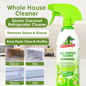 Multipurpose Green Coconut Oil Cleaner Powerful Anti-Bacterial Stain Remover 3-In-1 Cleaning/Polishing/Maintenance 多用途杀菌清洁剂