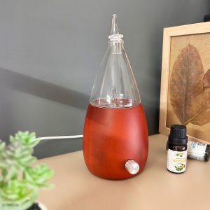 Wayismell Waterless Essential Oil Nebulizing Diffuser Aromatherapy Humidifier 7 Colors Nightlight Purifying Air