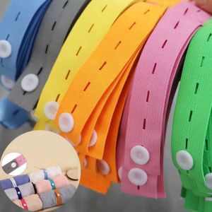 PURETEN 1/2/10/30Pcs Adjustable Elastic Storage Strap DIY Craft Sewing Garment Roll-up Closet Storage Strap Space Saving Wardrobe Organizer Strap Household Sorting