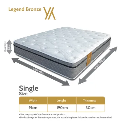 SweetDream Legend Bronze - YY - Bonnell Spring Mattress - 11 inch thickness - Tilam