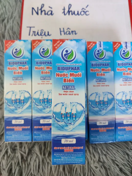 Dung dịch xịt mũi người lớn nước biển sâu, tinh dầu khuynh diệp, tinh dầu bạc hà xịt sạch thông mũi