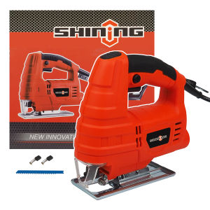 SHINING เลื่อยฉลุจิ๊กซอว์ 500W รุ่น JS5505  ตัดโลหะ/ไม้/หิน/กระเบื้องได้ เลื่อยตัดไม้จิ๊กซอ จิ๊กซอ เลื่อยฉลุ เลื่อยไม้ไฟฟ้า เลื่อยจิ๊ก Jigsaw Jig Saw