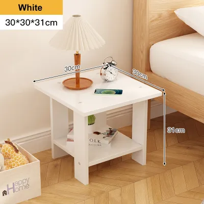 XUXU Small Table Meja Kopi Kecil Living Room Mini Square Table Rental House Tea Table Coffee Table Sofa Bedside Table Kecil Tepi Katil Almari Sisi 咖啡桌