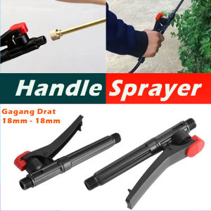 SOPO NGIRO Gagang Semprotan Sprayer Hama Semprotan Gagang Spray Pupuk - Handle Handel Sprayer Elektrik Cba Drat Hitam - Handle Penyemprot Tekanan Tangan Ransel Manual Drat 18 Ke 18mm