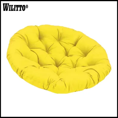 Hammock Seat Cushion Soft Rocking Chair Pad Round Cushion for Hanging Egg Chair Stuffed Hammock Seat Pad Comfortable Rocker Chair Cushion for Patio Garden Swing Chairs Outdoor Indoor Use Soft