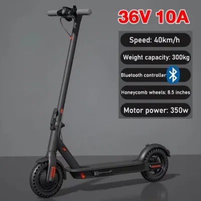 AENXRD Electric scooter 36V 10A Adults foldable portable Bluetooth control