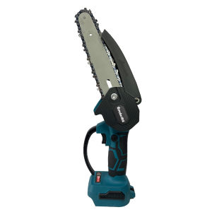 Máy Cưa Xích Dùng Pin|Máy Cưa Gỗ Cầm Tay Mini Pin 10cell Động Cơ Lõi Đồng Lam Dài 6inch Cắt Gỗ Tỉa Cành Cực Bén