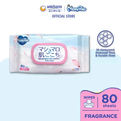 MamyPoko Cottony Soft Baby Wipes [Fragrance] 80s