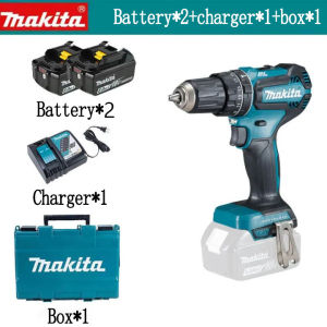 [Shipping from Kuala Lumpur] Makita DDF485 Handheld Drill Quick-Change Drill 18V Lithium-ion Battery Brushless Motor Variable Speed ​​Cordless Drill Hammer Drill Screwdriver Drill Battery Power Tool