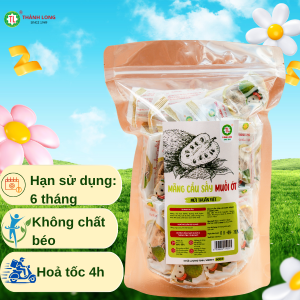 Mãng Cầu Sấy Muối Ớt Truyền Thống Thơm Ngon Thành Long túi 500gr/200gr - Việt Nam