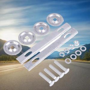 [caichuitan] Motorcycle Top Case Base Plate Quick Release Mount Slot Tail Side Box Rear Trunk Luggage Case Universal Installation Parts