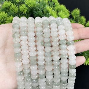 Thousand Crystals and Ten Thousand Beads Xinjiang Tianshan Jade Abacus Beads Loose Beads Jade Bracelet Beads diy Ornament Accessories 2026