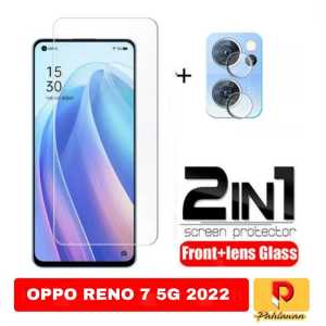 PROMO paket 2 in 1 Tempered Glass OPPO A78 4G / OPPO A78 5G / OPPO RENO 7 5G 2022 Anti Gores Kaca Clear