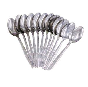 Original 1 Lusin Sendok Dan Garpu Makan Stenlis Tebal Isi 12 Pcs