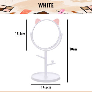 Little Carpenterr Cermin Solek Cermin Mekap Cermin Dandanan Make Up Mirror Vanity Mirror Beauty Mirror Desktop