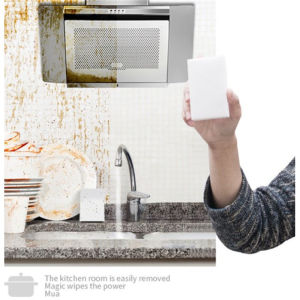 Strong Magic Sponge Eraser Multifunctional Durable Foam Scrub Pad Quick Remove Dirt Grime Everywhere