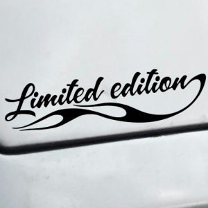 Limited Edition Flames Sticker for Motorcycle Stickers Waterproof Decals Blaze Vinyl Motor Decal