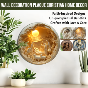 【Gospel Arrives】Wall Decoration Plaque Christian Home Decor Religious Decor Art Home Welcome Decor Christian Gift