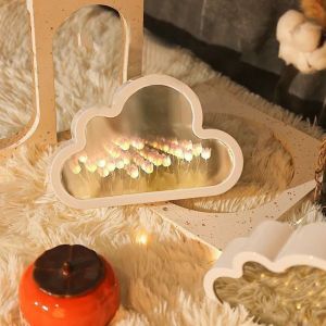 Tulip Lamp Creative Romantic Atmosphere Practical Decoration Handmade DIY LED Tulips Flower
