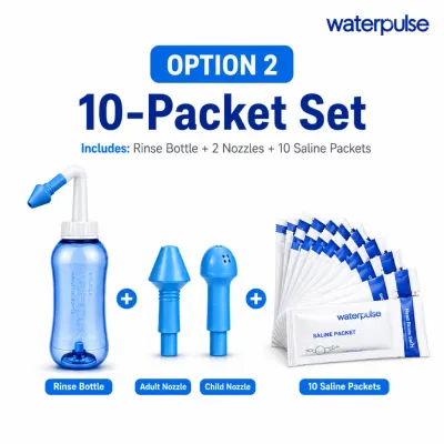 SG READY STOCK Nasal Washing Bottle Nasal Irrigator Nose Aspirator Adult Nasal Sinusite Allergic Rhinitis Treatment Nose Wash Salt