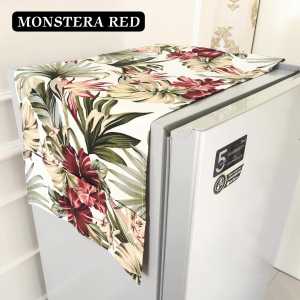 Taplak Kulkas 1 2 Pintu Premium Bahan Kanvas Aneka Motif Minimalis Abstrak Abstrak Bunga Floral Flower Daun Elegan Cantik Bisa Request Ukuran | Cover / Pelindung Kulkas Tebal Awet Tahan Panas Dingin Mudah Dicuci Murah Berkualitas Untuk Kado Nikah Souvenir